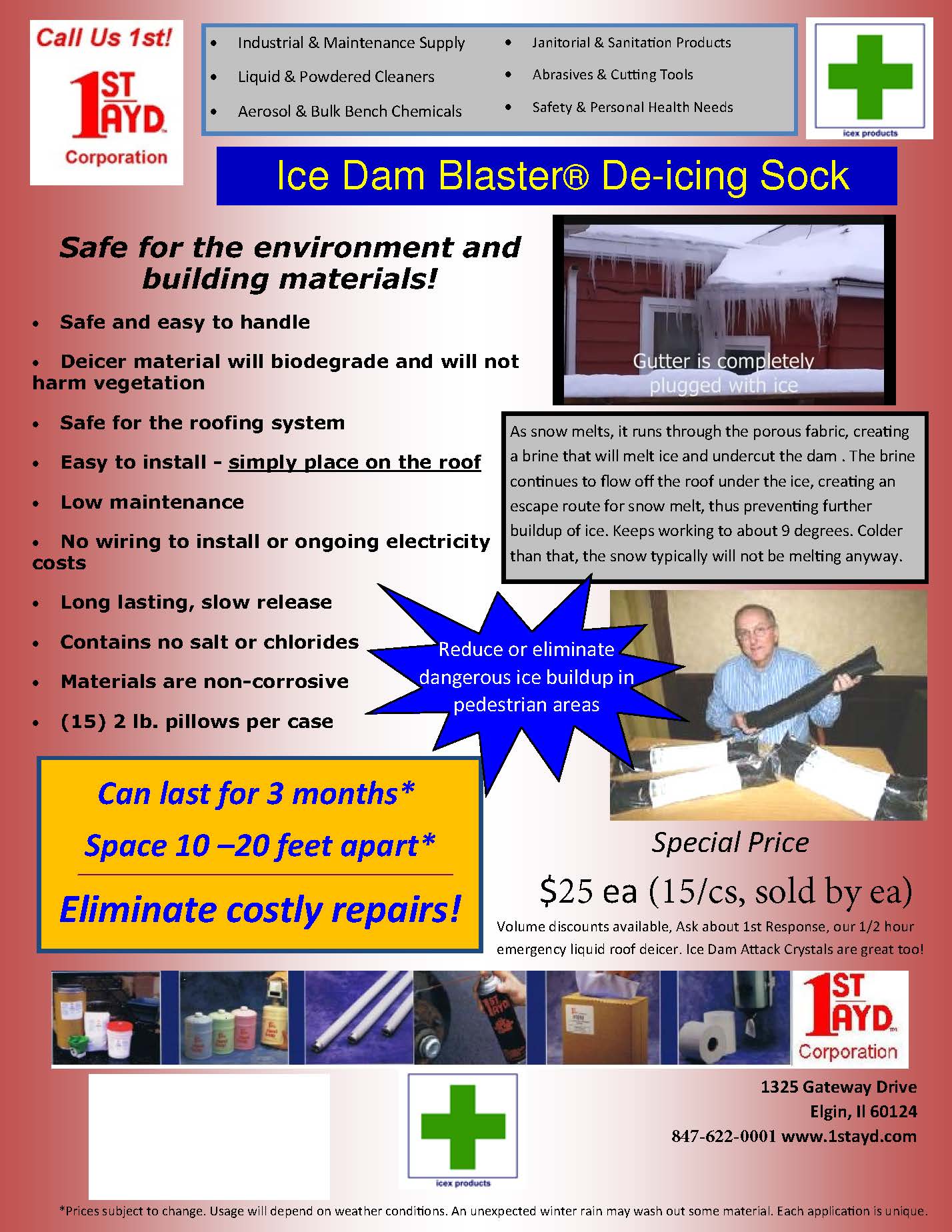 490-2X24 Ice Dam Blaster